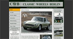 Desktop Screenshot of classic-wheels.de